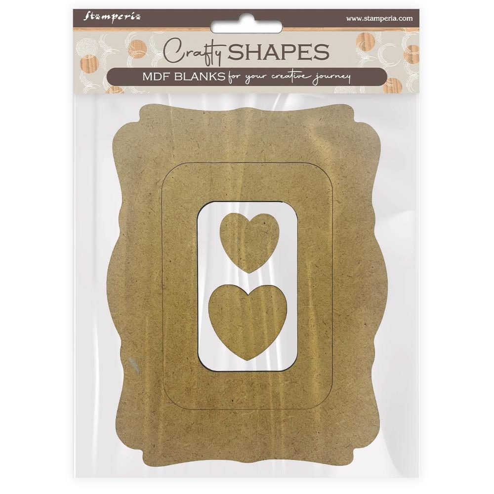 Stamperia Crafty Shapes - Alterego Frames And Hearts