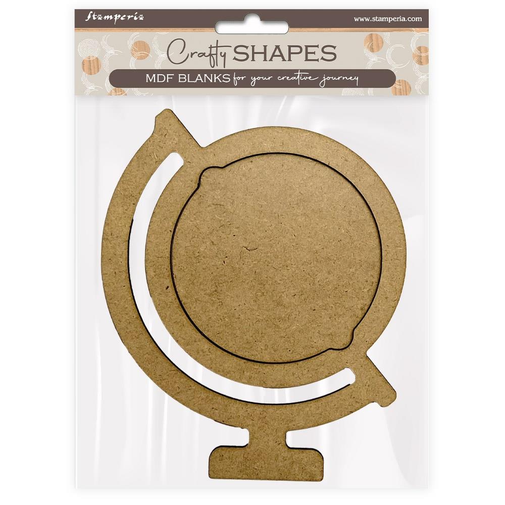 Stamperia Crafty Shapes - Art Of Travelling Globe