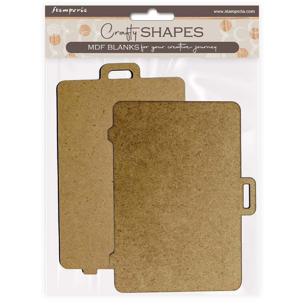 Stamperia Crafty Shapes - Art Of Travelling Suitcases