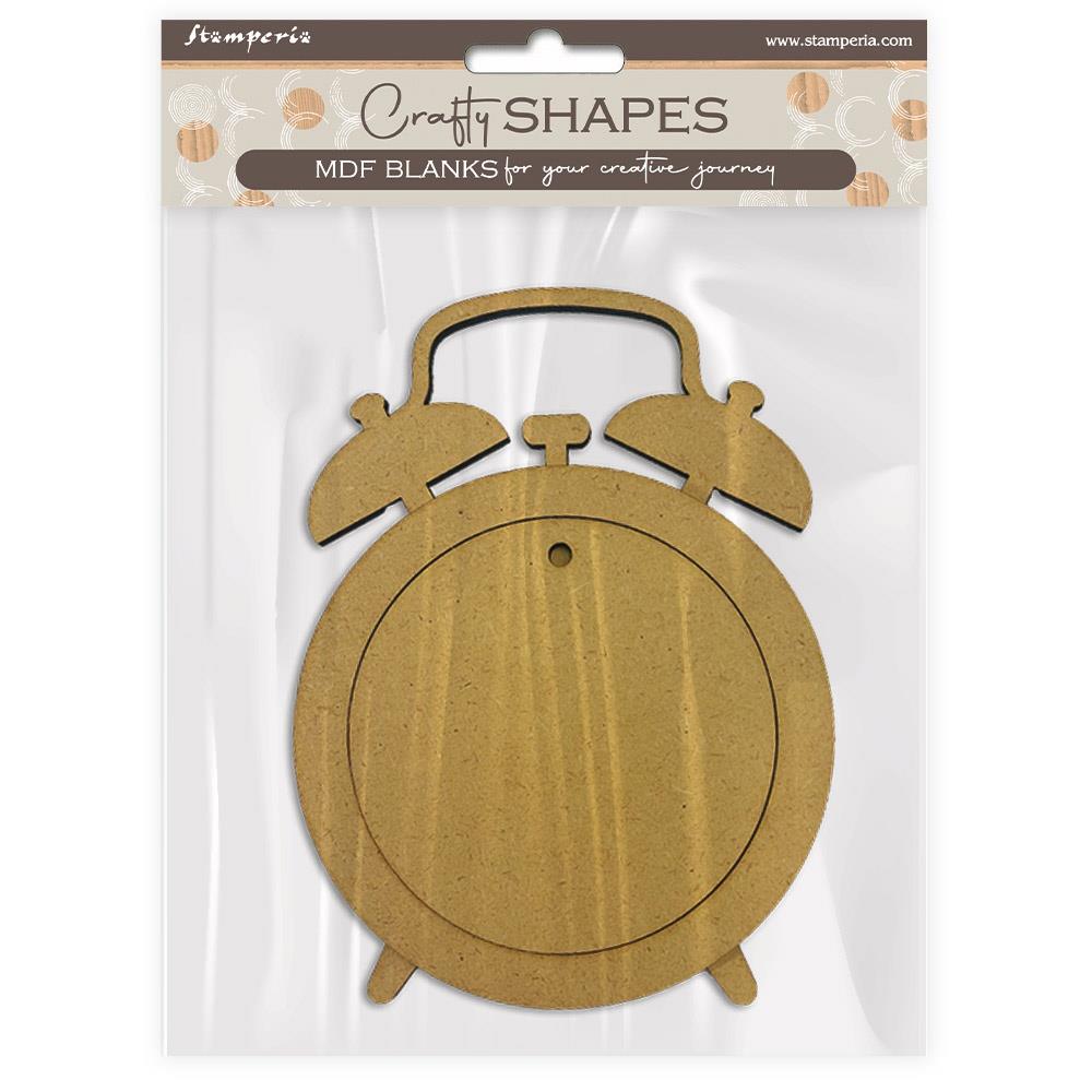 Stamperia Crafty Shapes - Clock Alarm