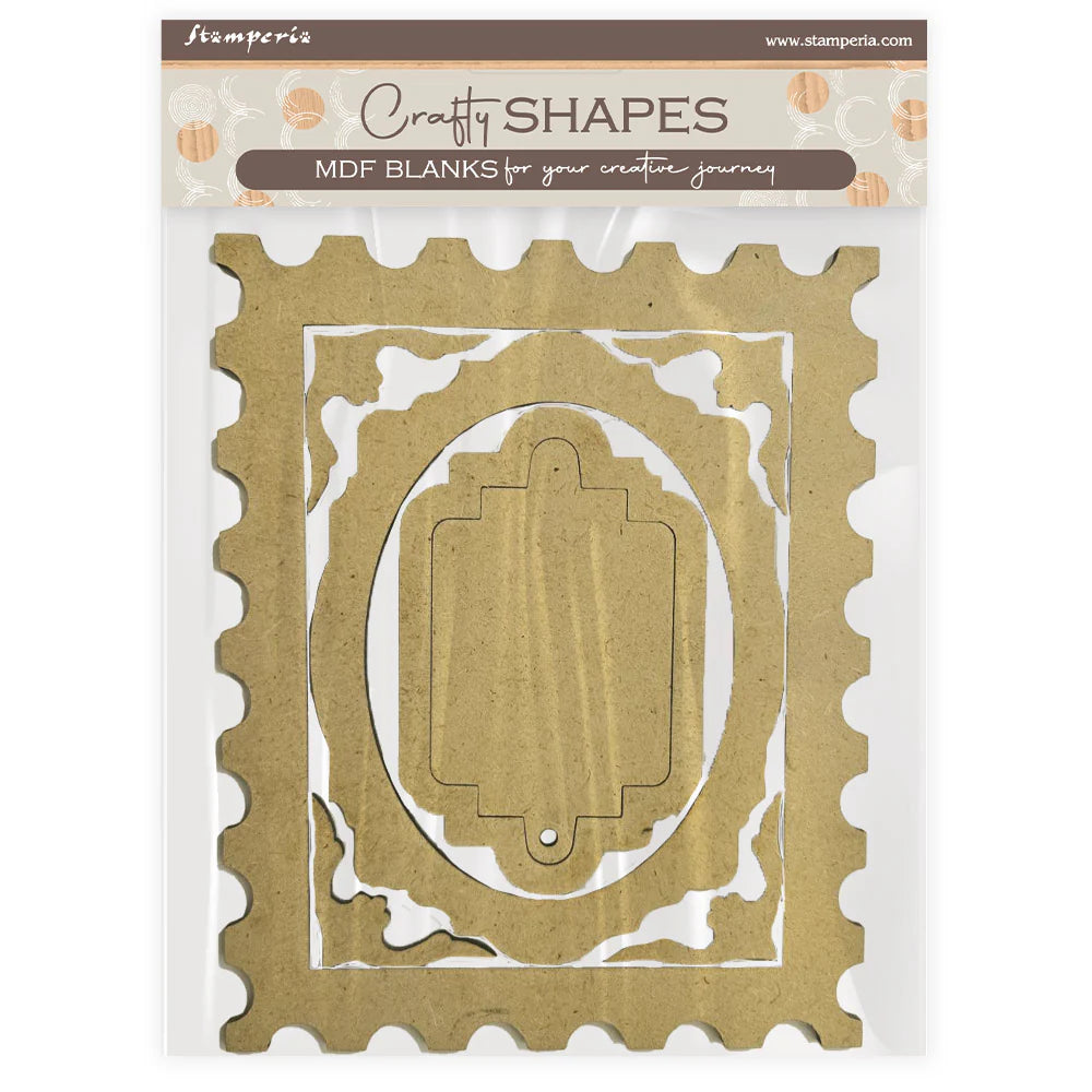Stamperia Crafty Shapes - Quiet Days Frames and Plates