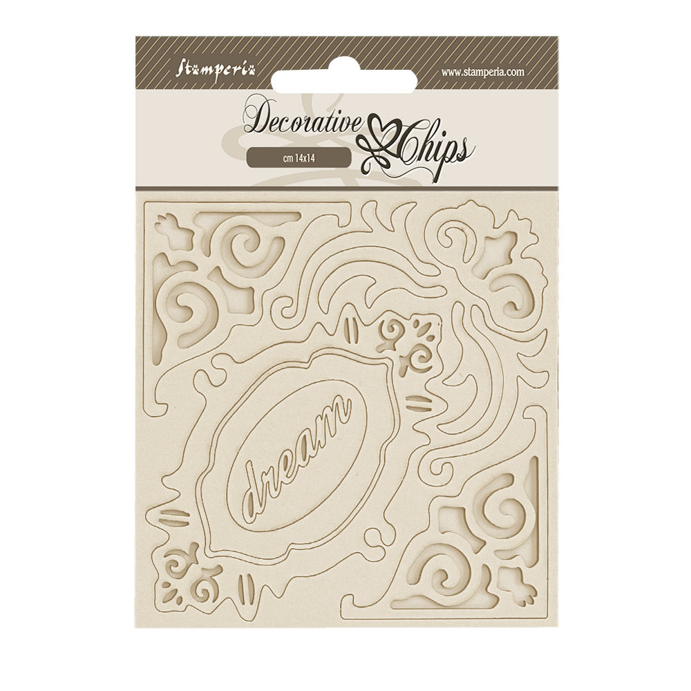 Stamperia Decorative Chips - Alterego Corners and Frames