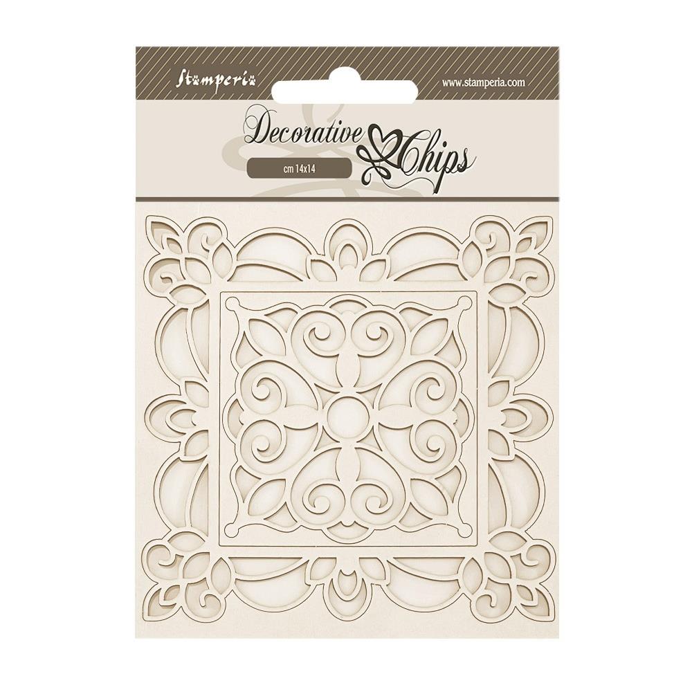 Stamperia Decorative Chips - Herbarium Silvae - Frames