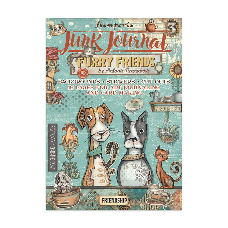 Stamperia Junk Journal - Furry Friends