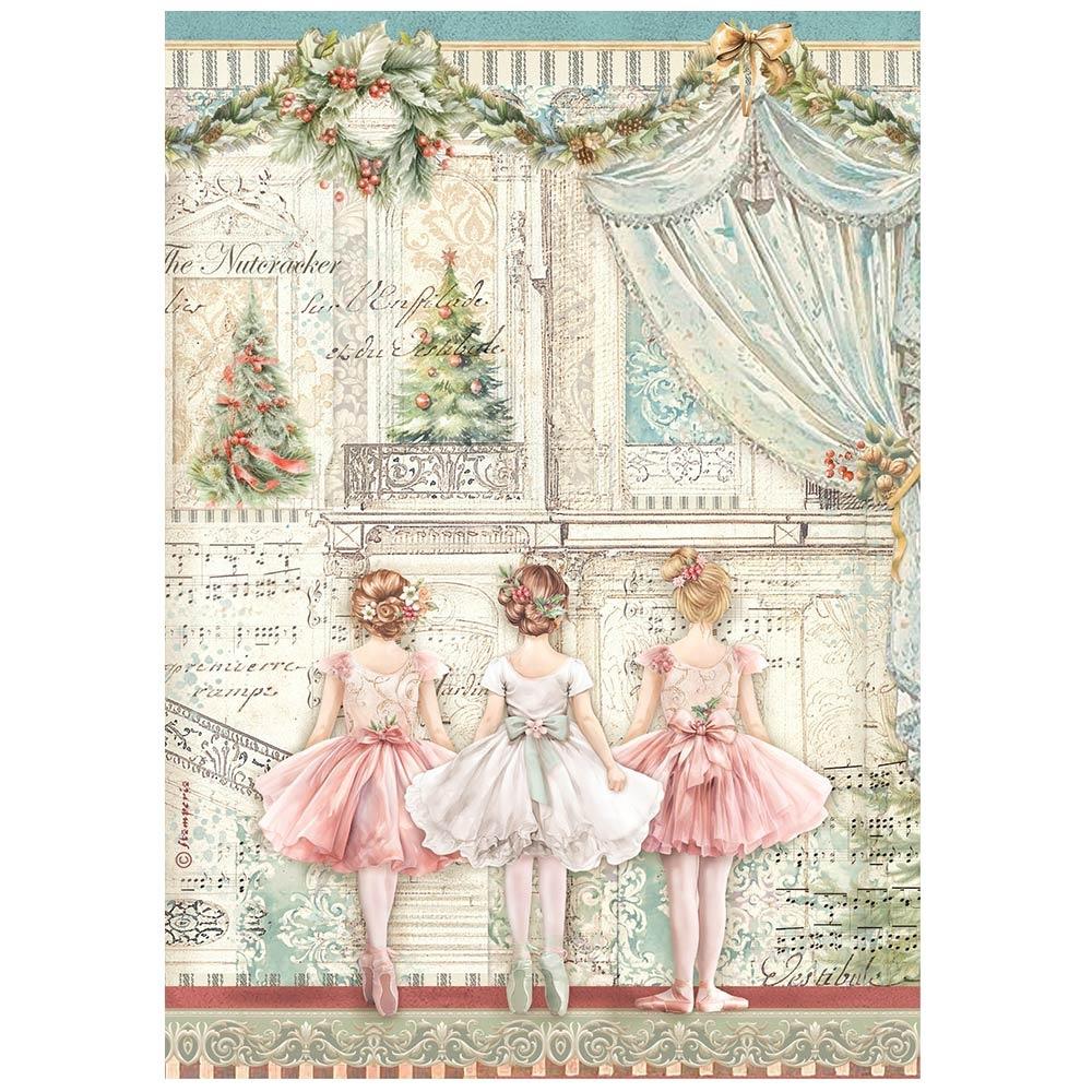 Stamperia Rice Paper Sheet A4 - The Nutcracker Ballet
