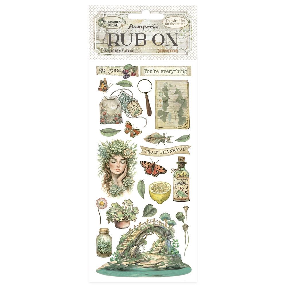 Stamperia Rub-On - Herbarium Silvae - Bridge