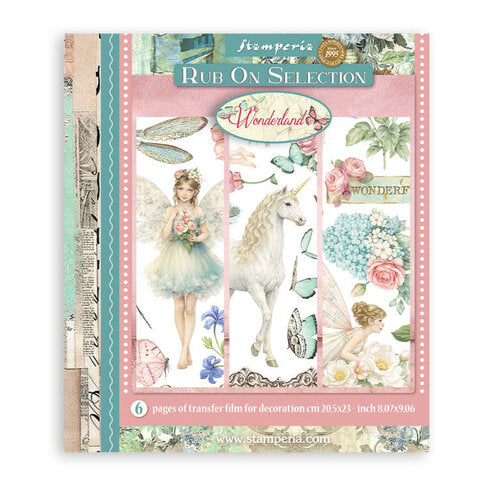 Stamperia Rub-On Selection - Wonderland