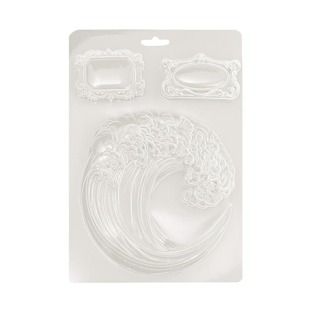 Stamperia Soft Mould A5 - Silent Sea Wave