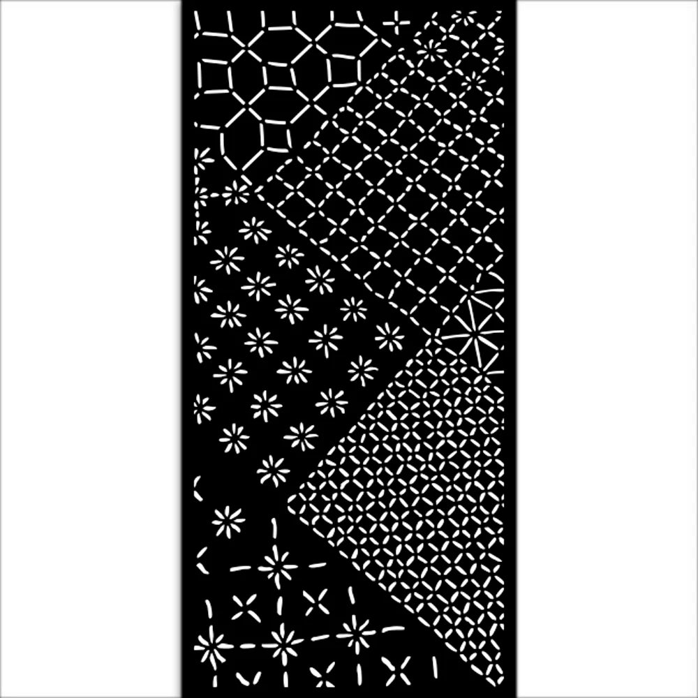 Stamperia Stencil 12x25cm - Quiet Days Mixed Tiles