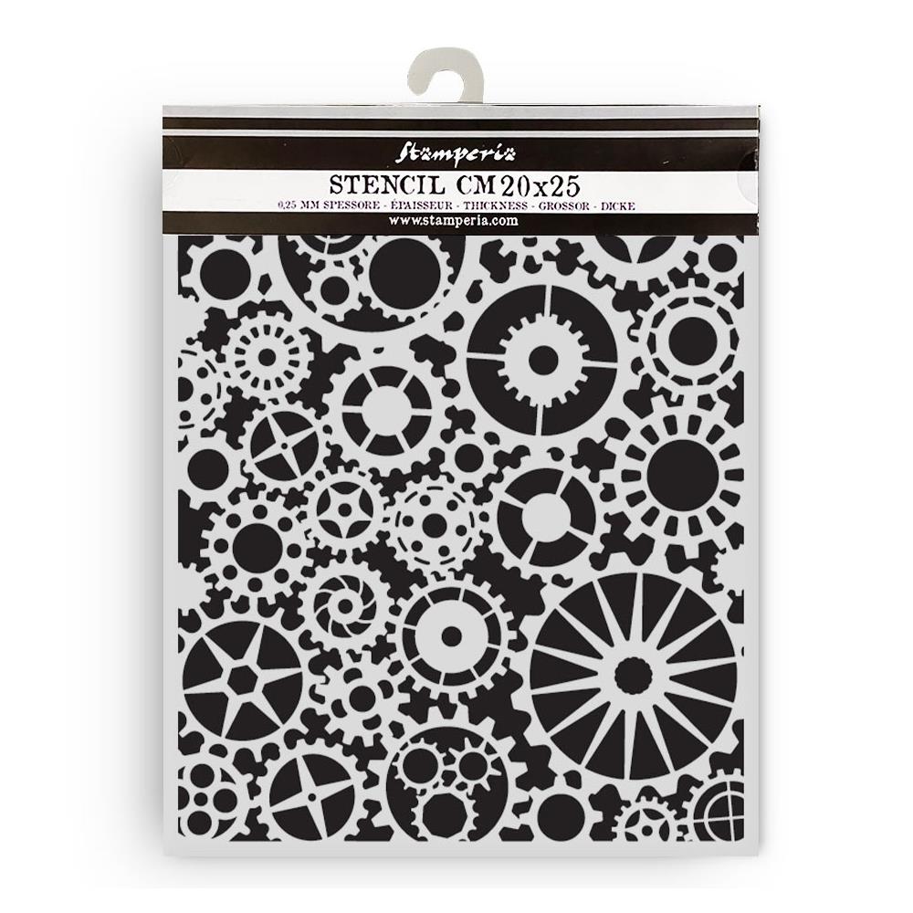 Stamperia stencil with geometric pattern