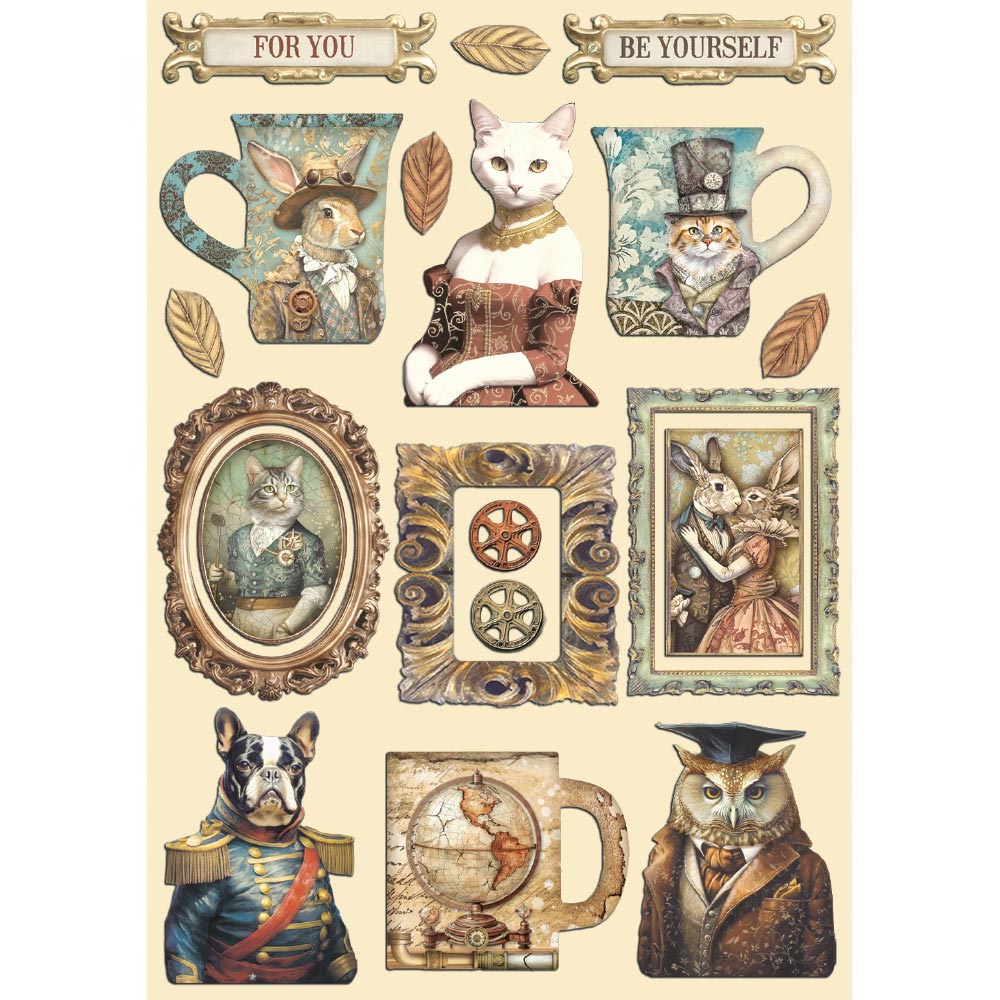 Stamperia Wooden Shapes A5 - Alterego