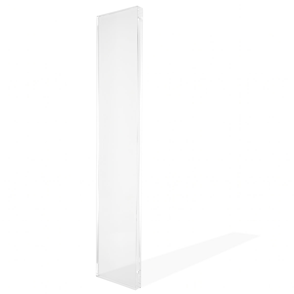 Darkroom Door clear acrylic stamping block, 315 × 65 × 10 mm, on a plain background