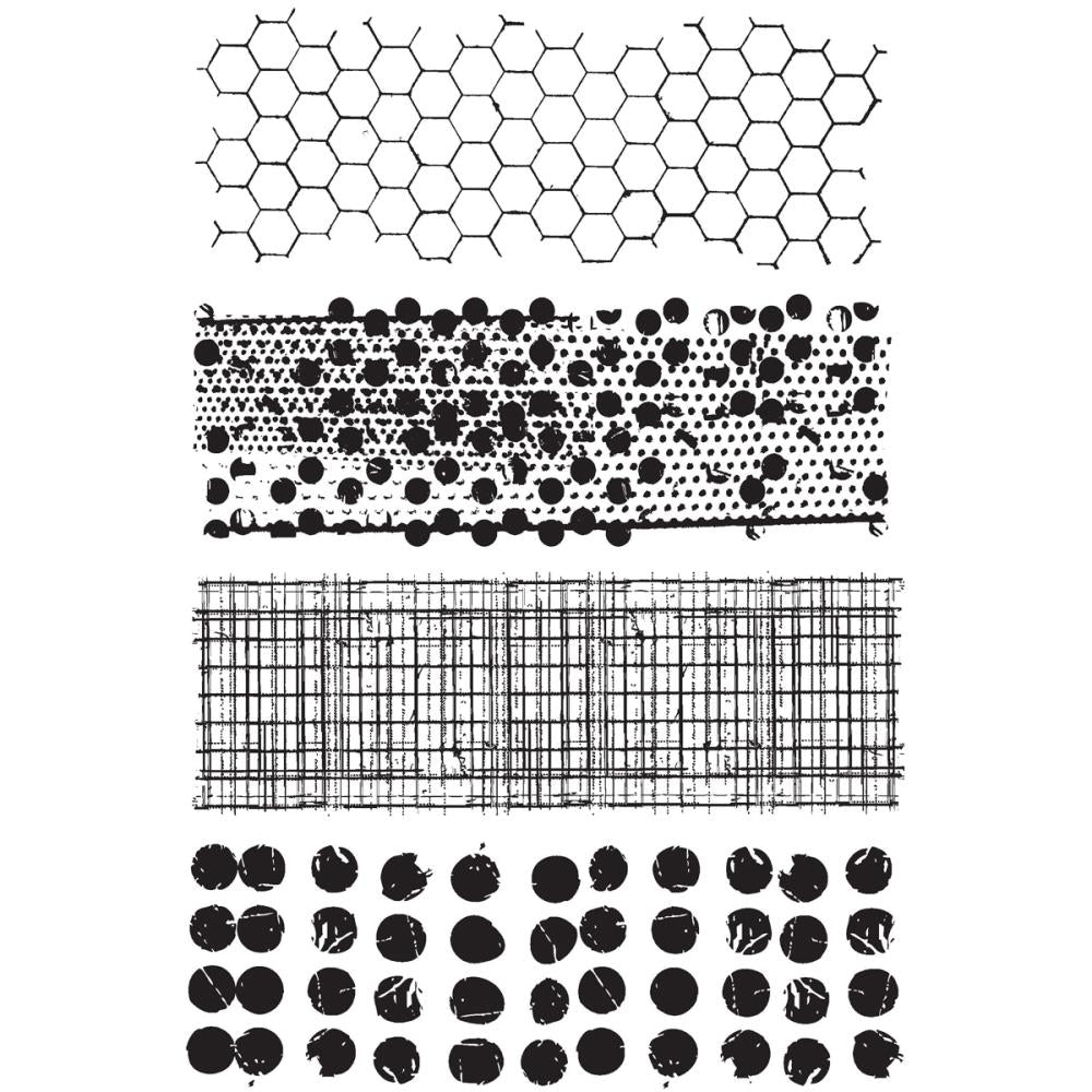 Tim Holtz Cling Stamps - Mixed Media