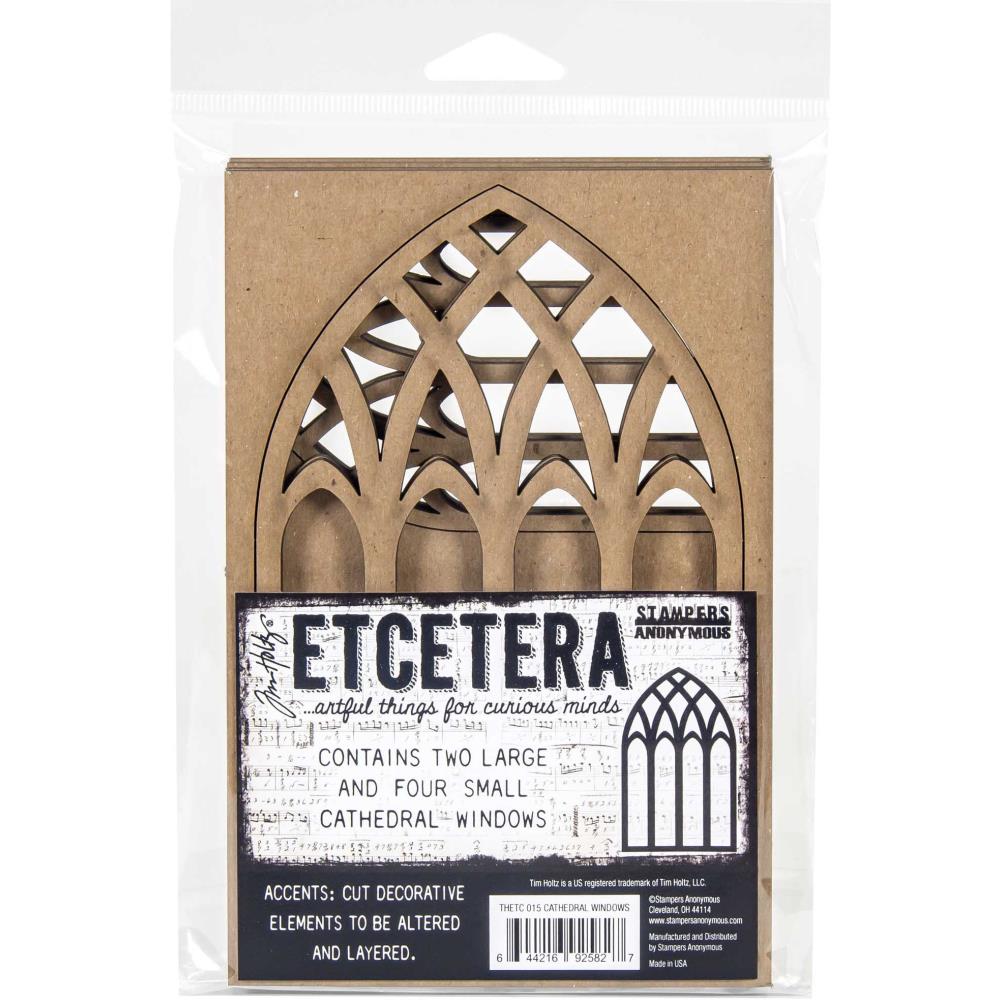 Tim Holtz Etcetera Cathedral Windows