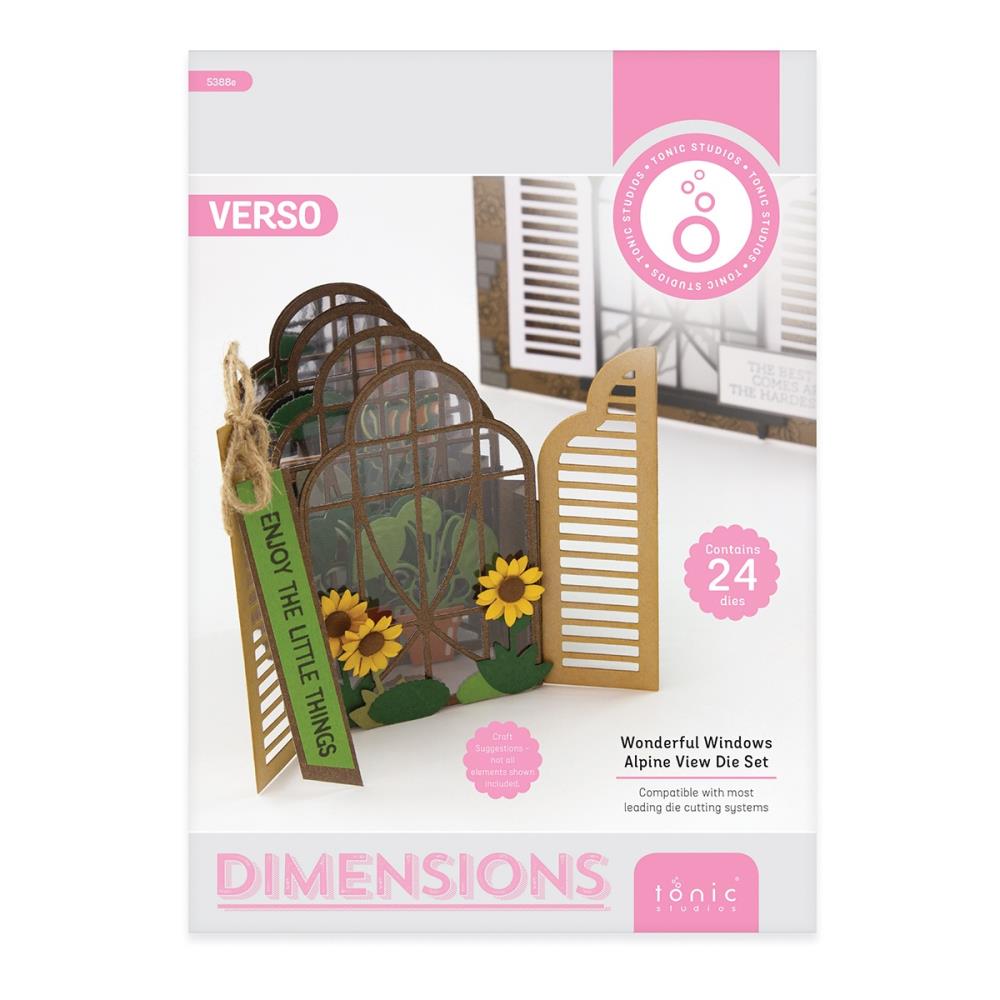 Tonic Studios Die Set - Wonderful Windows Alpine View