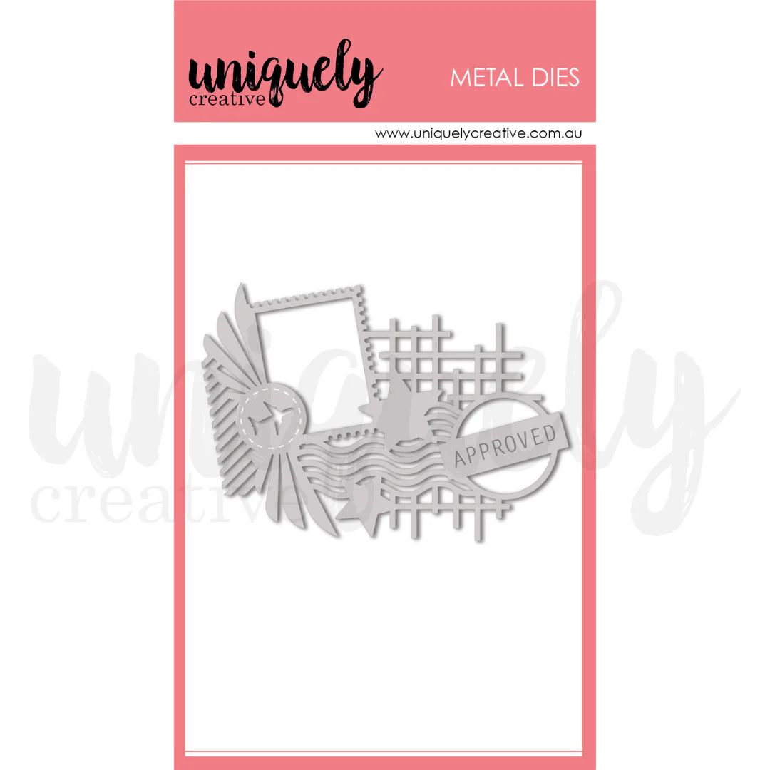 Uniquely Creative - Travel Marks Die