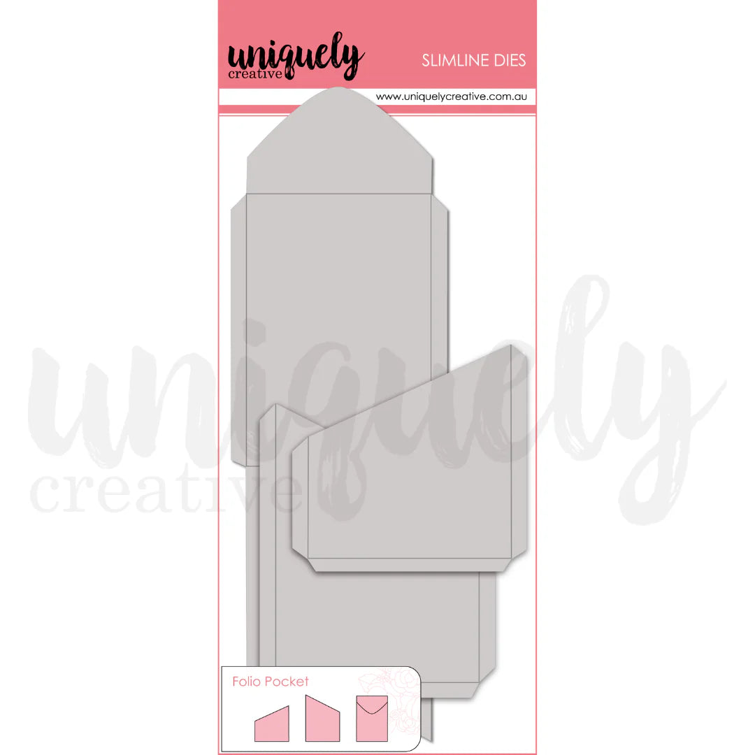 Uniquely Creative - Slimline Folio Pocket Die