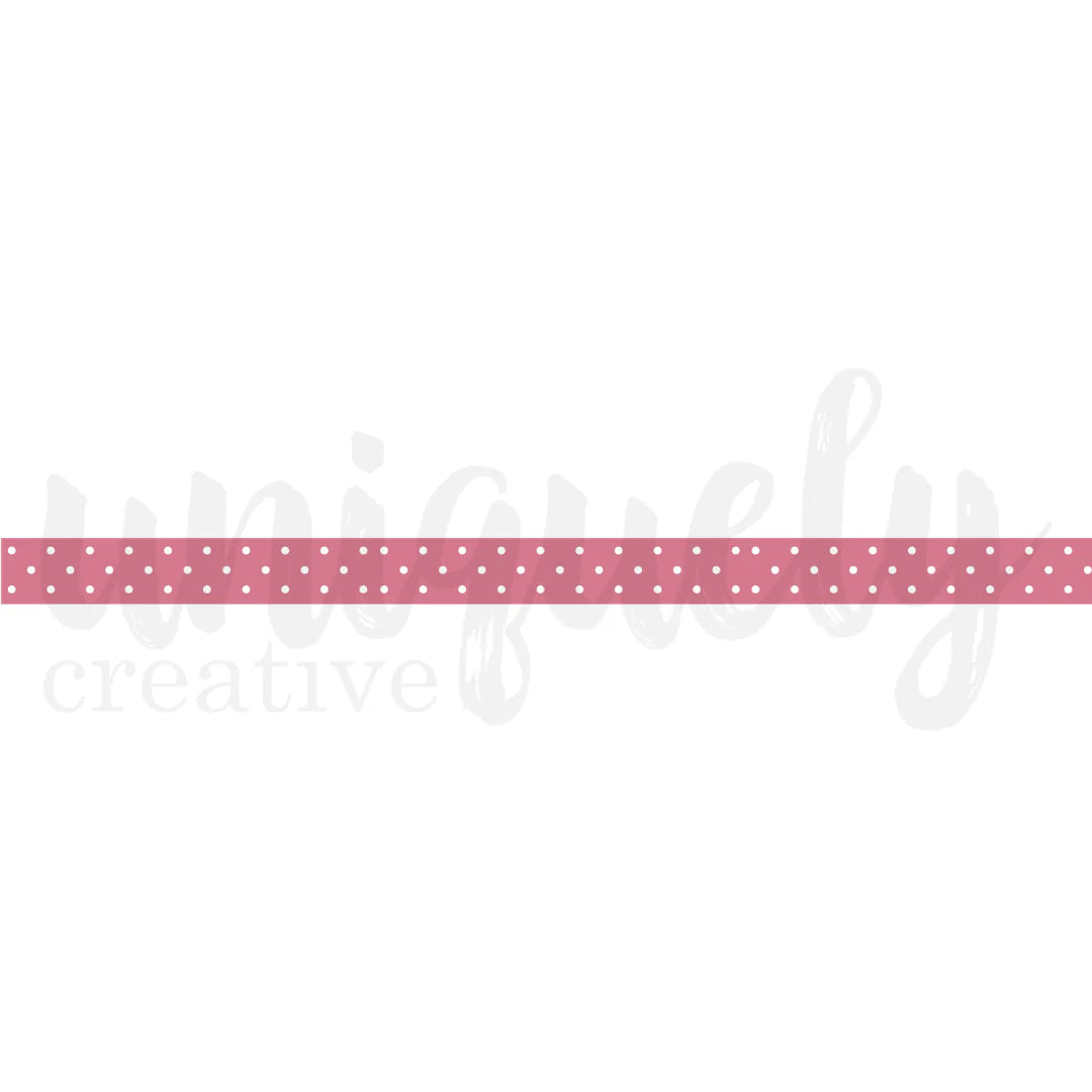 Uniquely Creative - Washi Tape - Vintage Walls Polka Dots washi tape