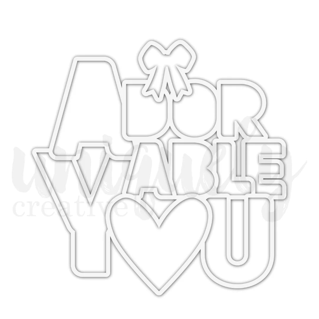 Uniquely Creative - Adorable You Overlay