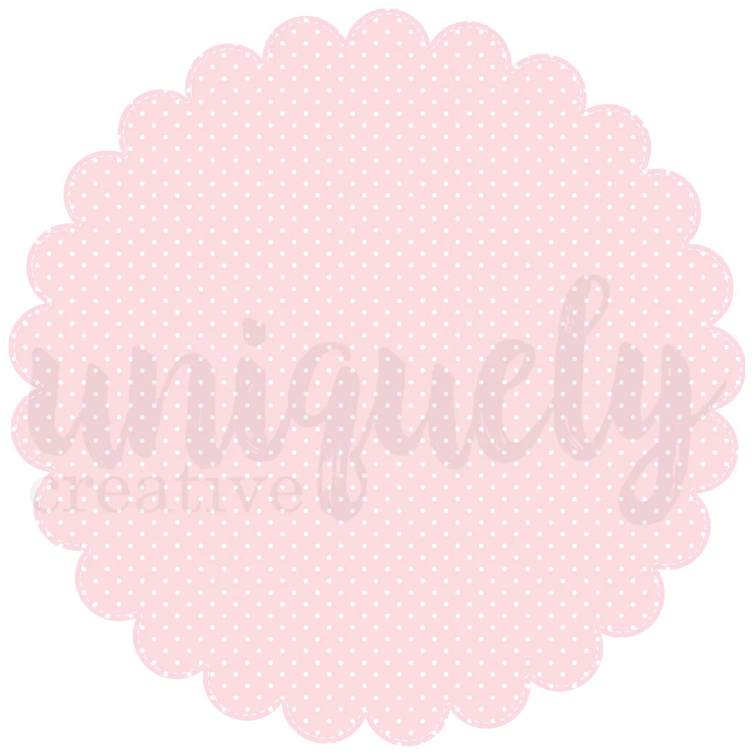 Uniquely Creative Daydreams Scalloped Decorative Base Layer