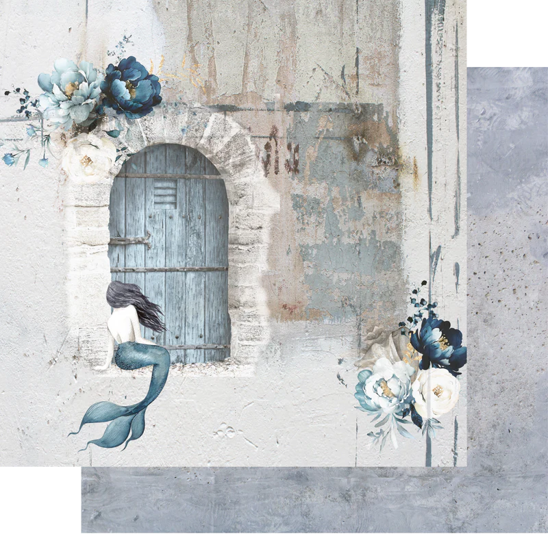 Uniquely Creative - Collection Shades of Whimsy - Enchanting Tides Paper