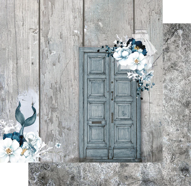 Uniquely Creative - Collection Shades of Whimsy - Blue Horizon Paper