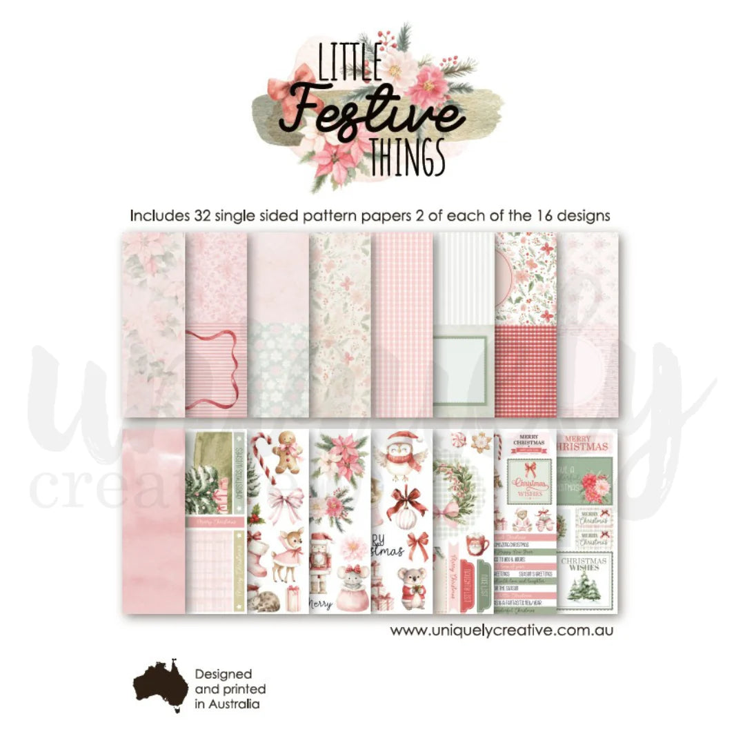 Uniquely Creative - Little Festive Things Card Makers Collection Pack