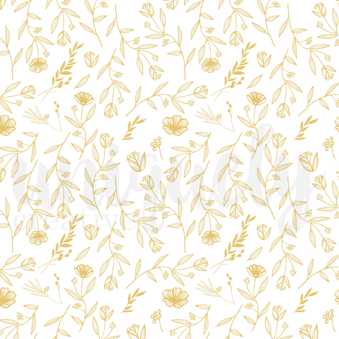 Uniquely Creative - 12x12 Botanical Foil Acetate