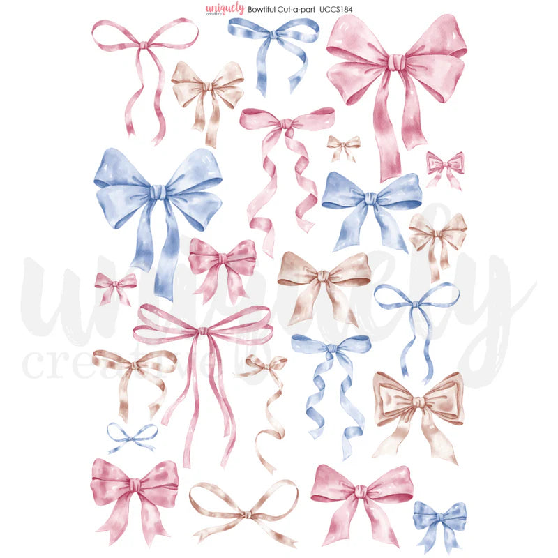 Uniquely Creative - Cut-A-Part Sheet - Bowtiful