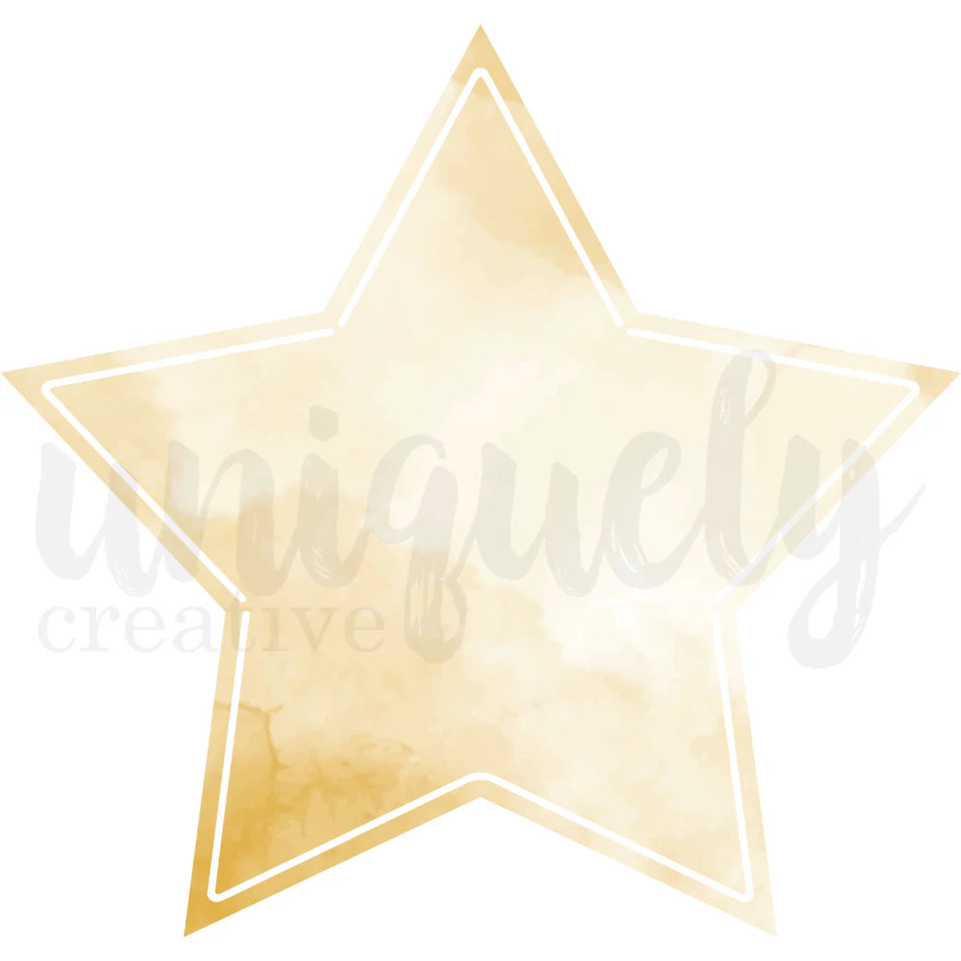 Uniquely Creative - Decorative Base Layer - Classic Star