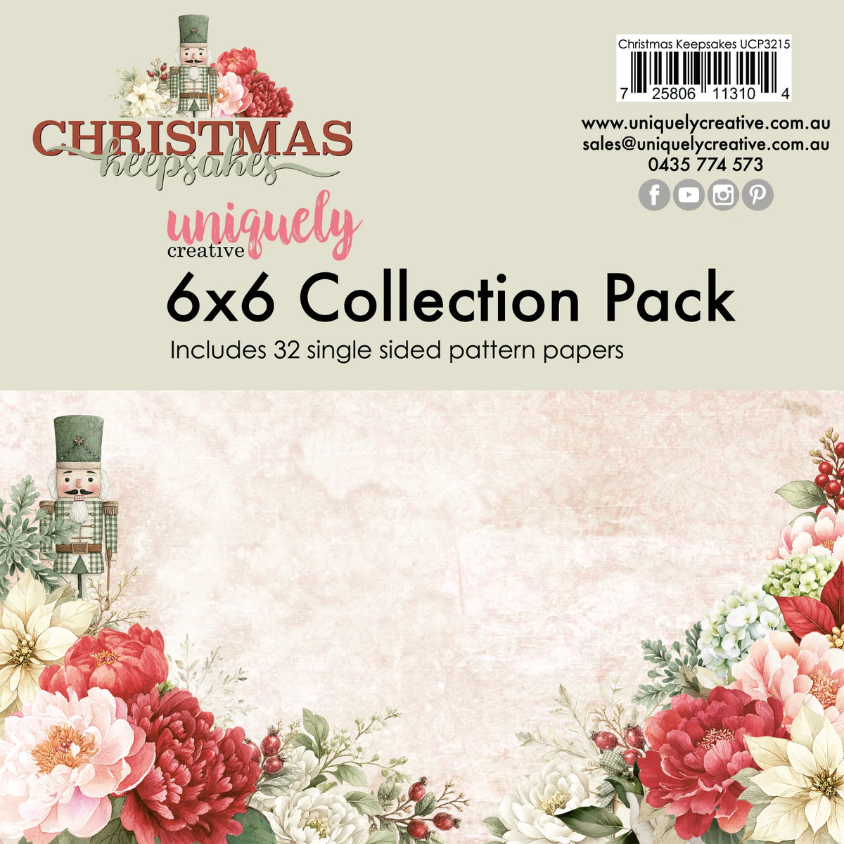 Uniquely Creative Christmas Keepsakes - 6x6 Collection Pack