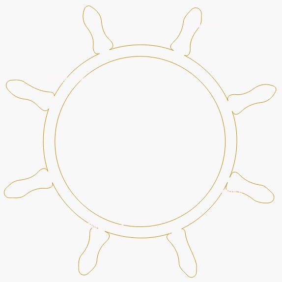 Chipboard Shapes - Ship Wheel Small