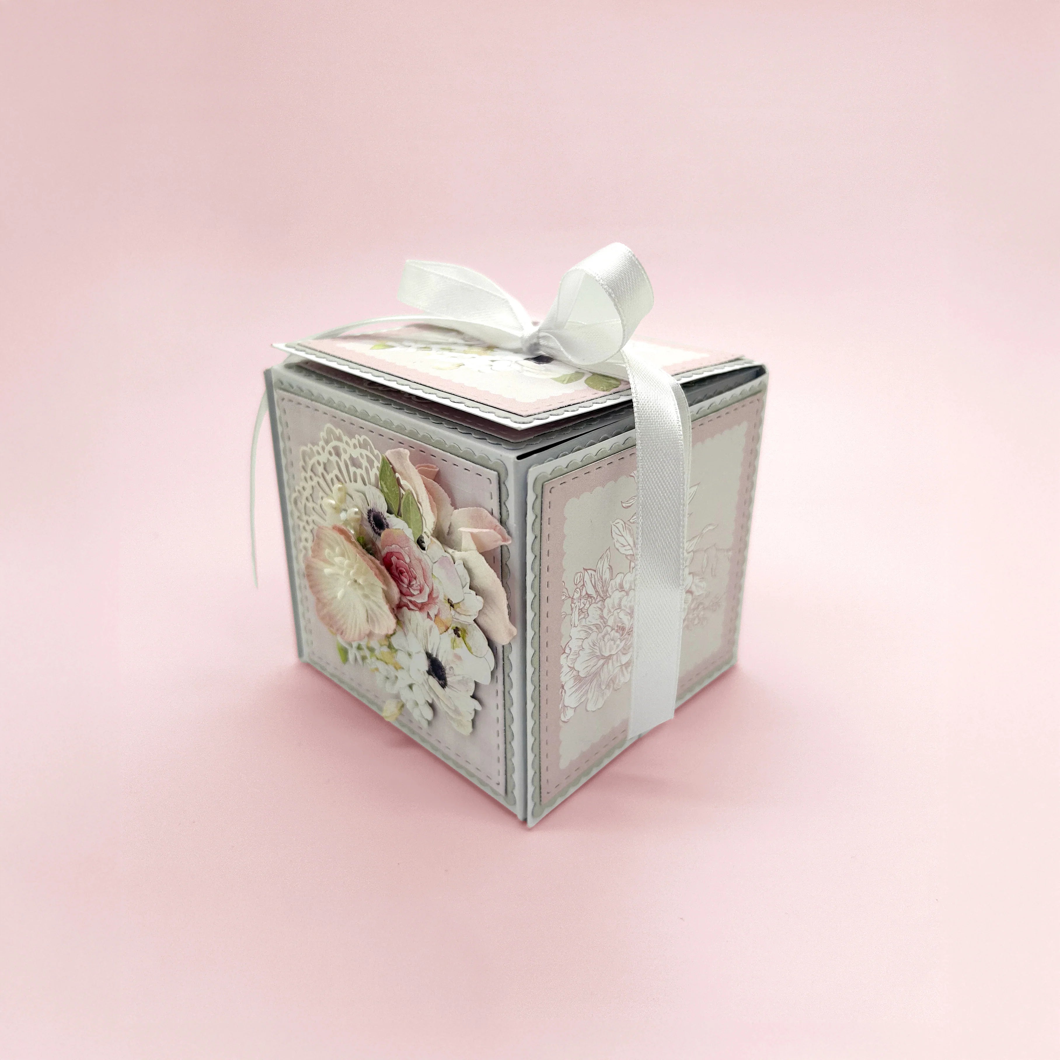 Uniquely Creative Memory Box Folio - White