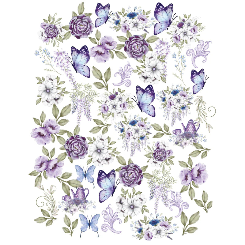 Uniquely Creative - Vellum Creative Cuts - Wisteria Lane