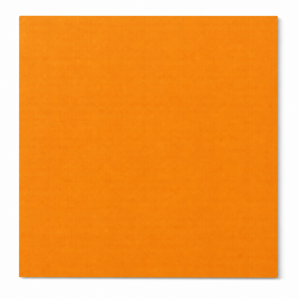 Single textured butterscotch cardstock sheet on a white background