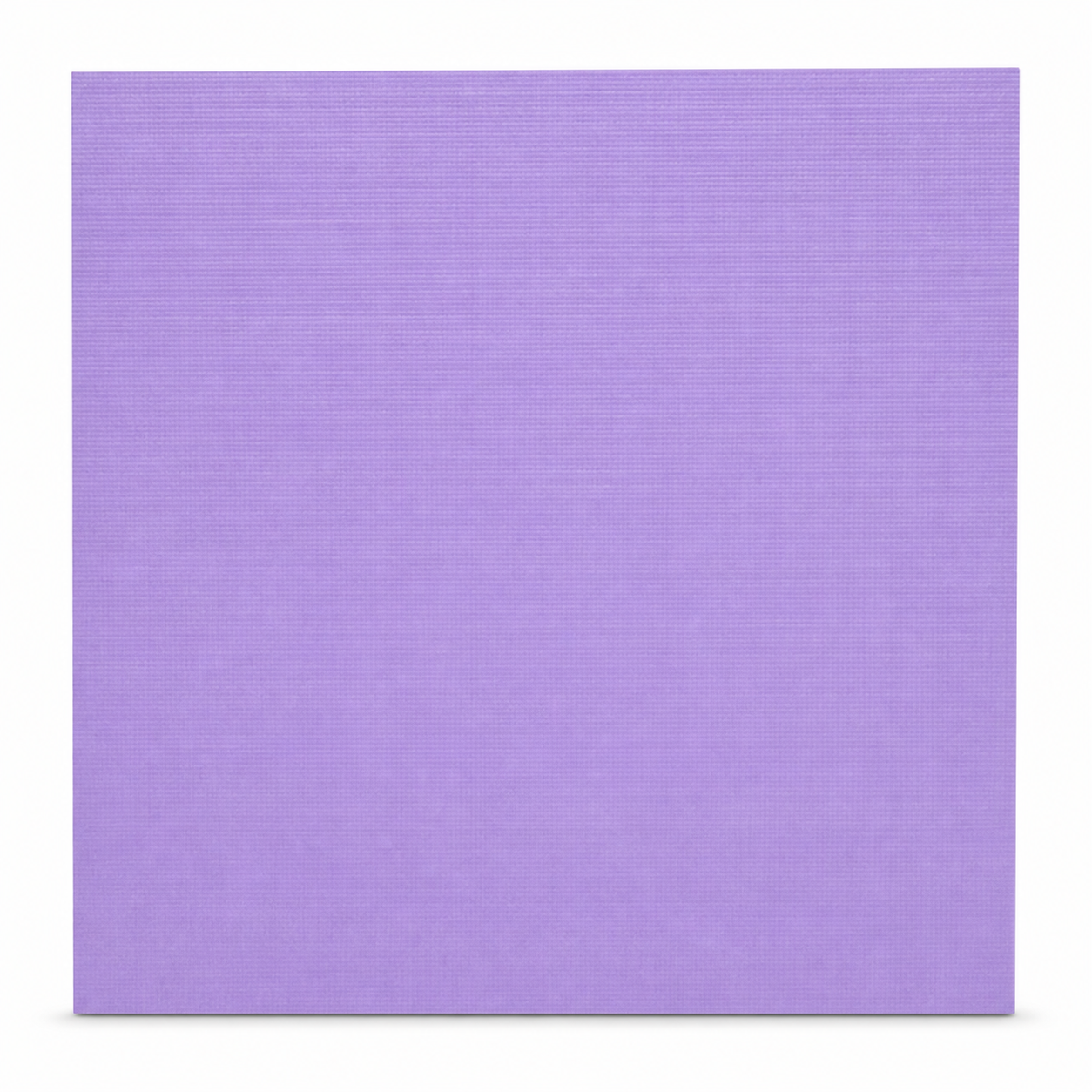 A square lavender purple textured panel or tile shown against a plain white background.