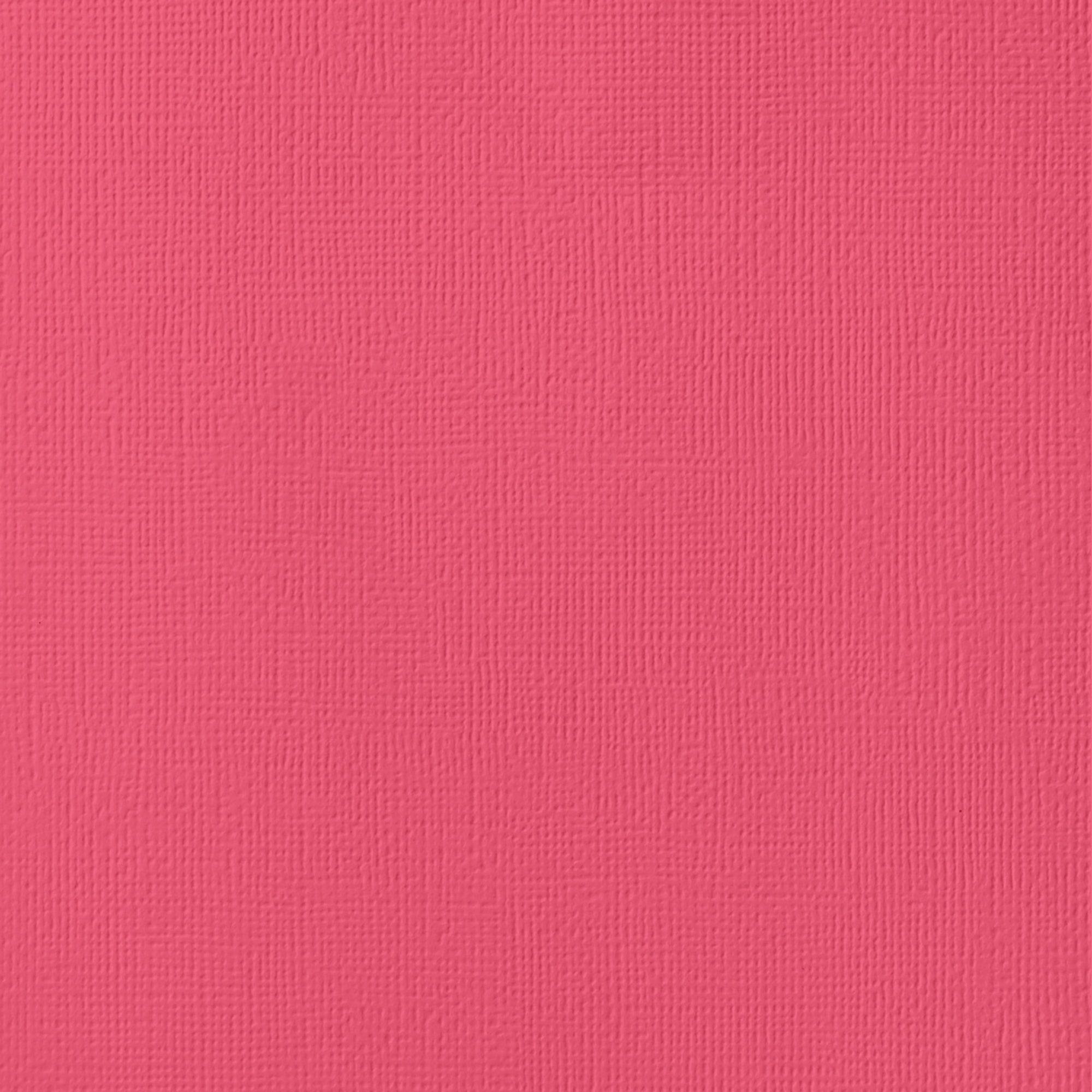 American Crafts 80 lb textured 12 x 12 inch cardstock pack in Lollipop
