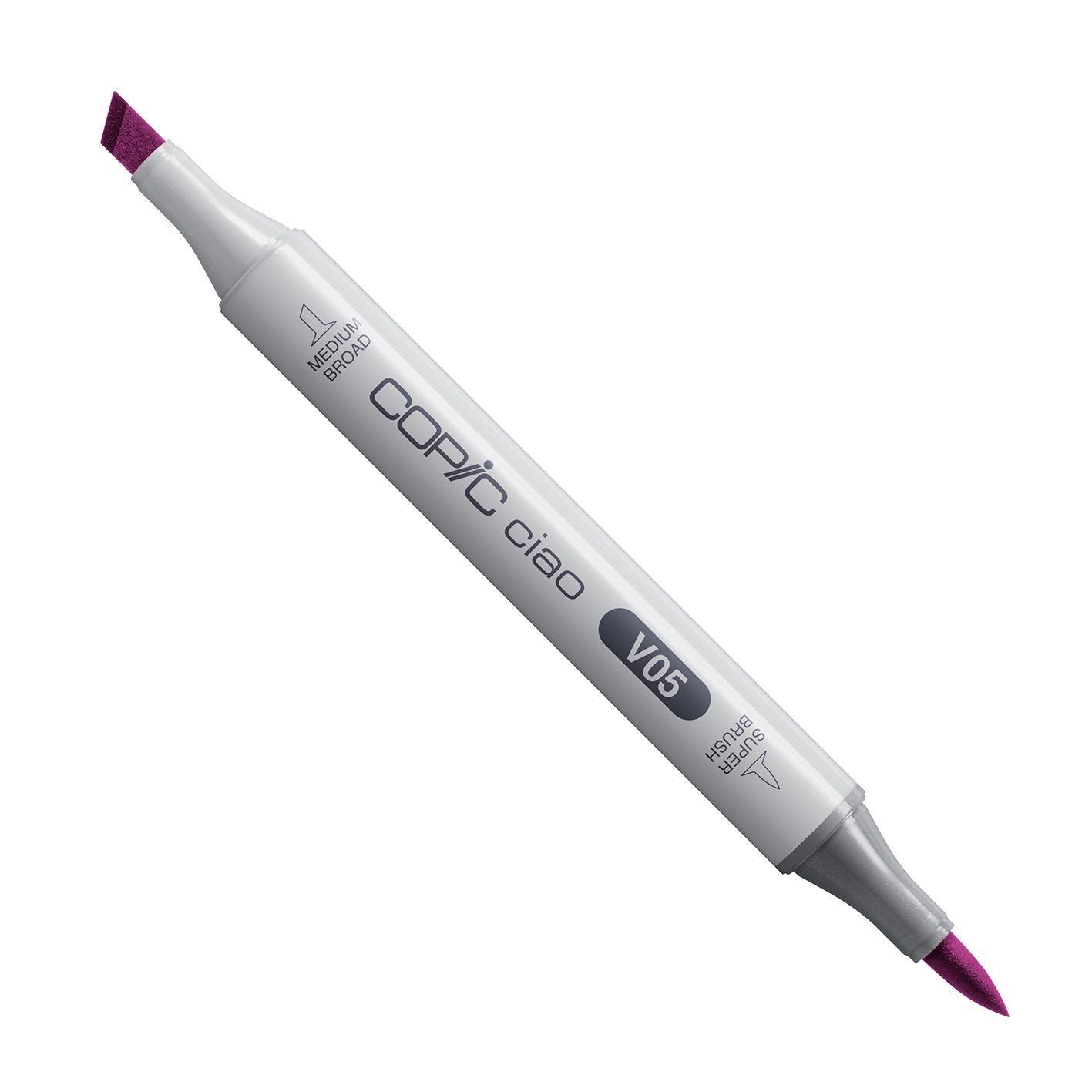 Copic Ciao V05 Azalea alcohol marker with medium broad and super brush nibs