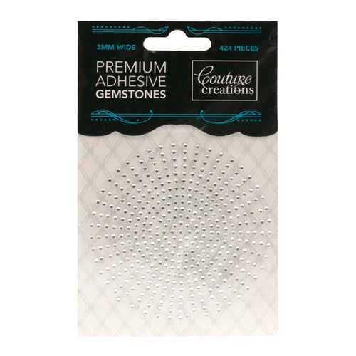 Couture Creations Adhesive Gemstones - Crystal