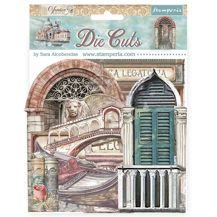 Stamperia Die-Cuts - Venice City of Art