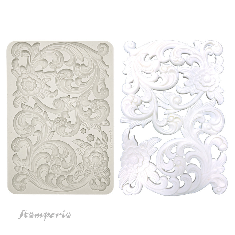 Stamperia Silicone Mould A4 - Friezes 1