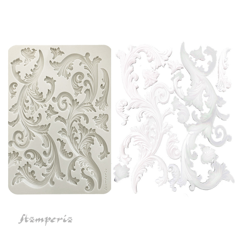 Stamperia Silicone Mould A4 - Friezes 2