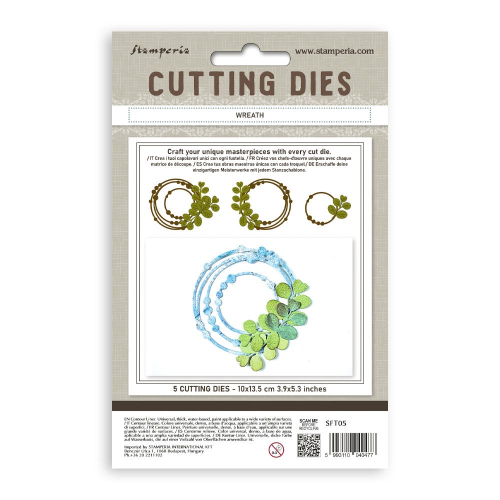 Stamperia Cutting Dies A6 - Wreath
