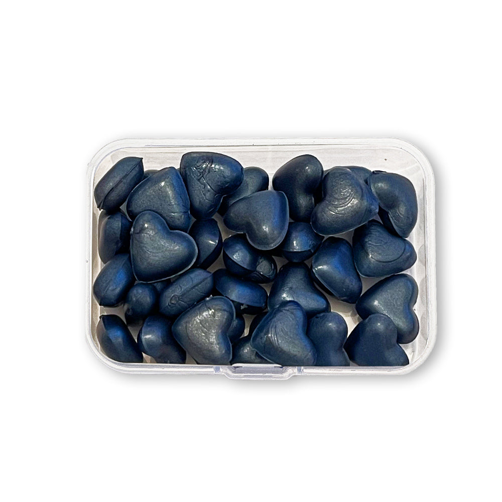 Stamperia Wax Refill 20g Heart Shape - Pearl Deep Blue