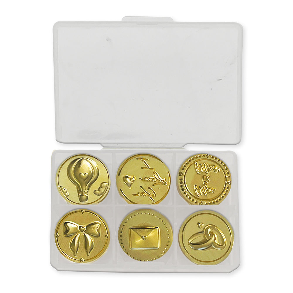 Stamperia Wax Seal Set 6pk - Wedding