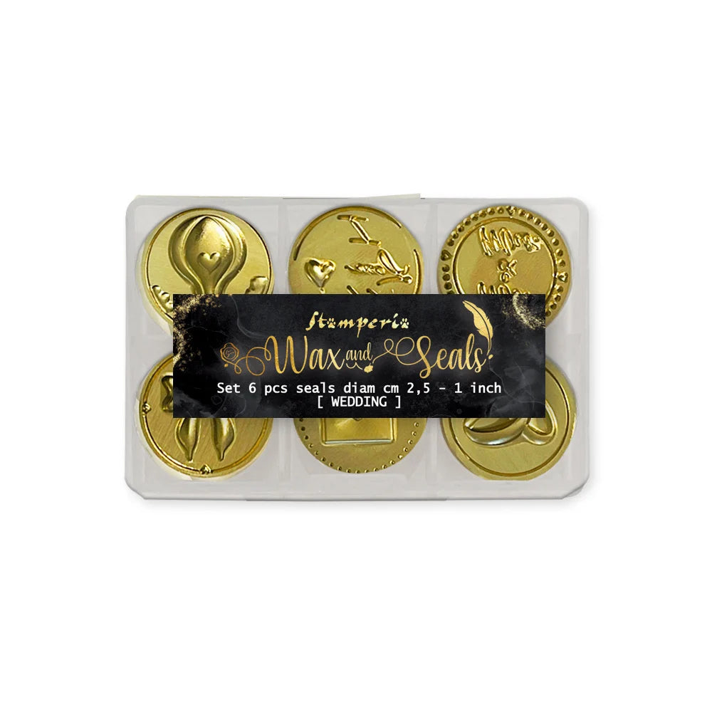 Stamperia Wax Seal Set 6pk - Wedding