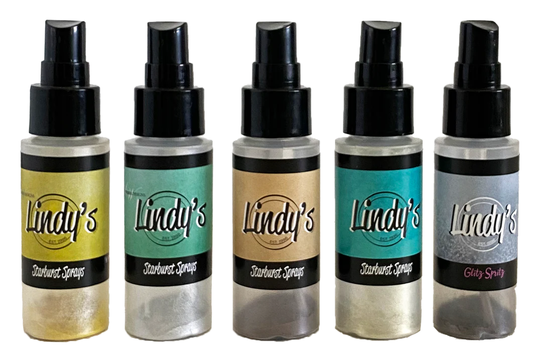 Lindys Stamp Gang Starburst Sprays - Industrial Chic