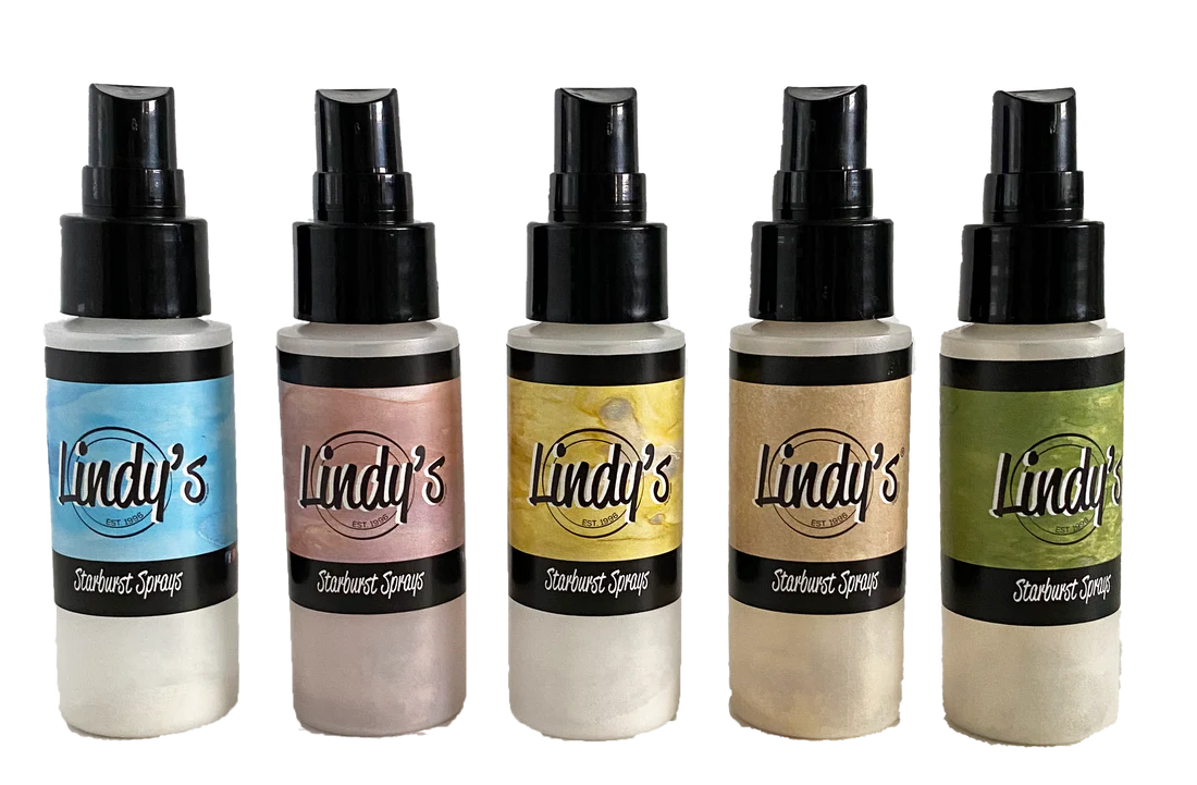 Lindys Stamp Gang Starburst Sprays - Mermaid Sea Shells