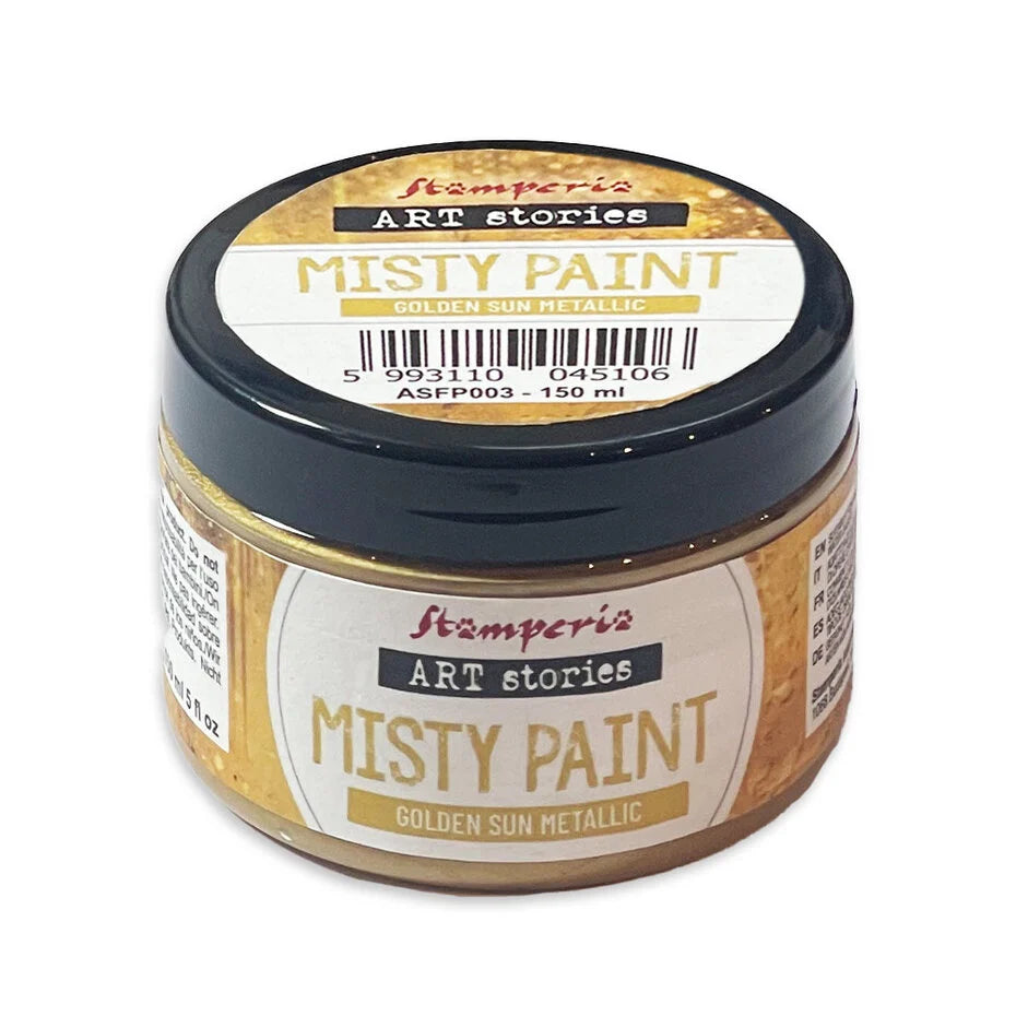 Stamperia Misty Paint Metallic - Golden Sun