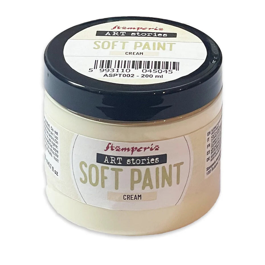 Stamperia Soft Paint - Cream
